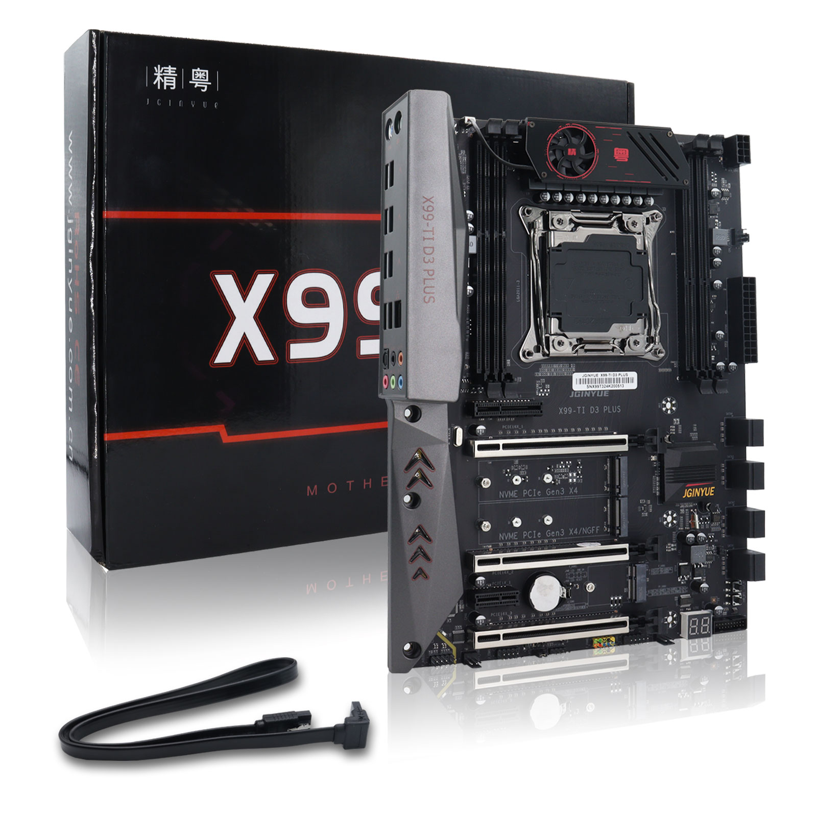 E5 2696 V3 - JGINYUE X99-TI D3 PLUS Moederbord X99